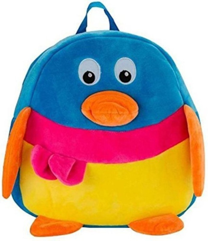 emutz Soft Velvet Plush Backpack Cartoon, Children's Gifts Boy /Girl/Baby Kid's School Bag  - 12 inch(Multicolor)