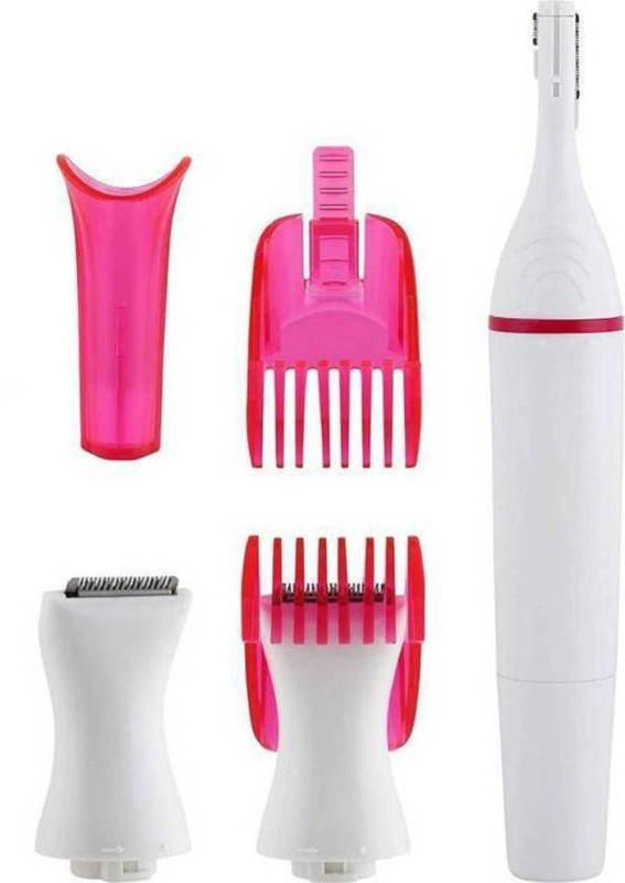 shwetambika SST-6 IN 1 SET  Runtime: 45 min Trimmer for Men & Women(White)