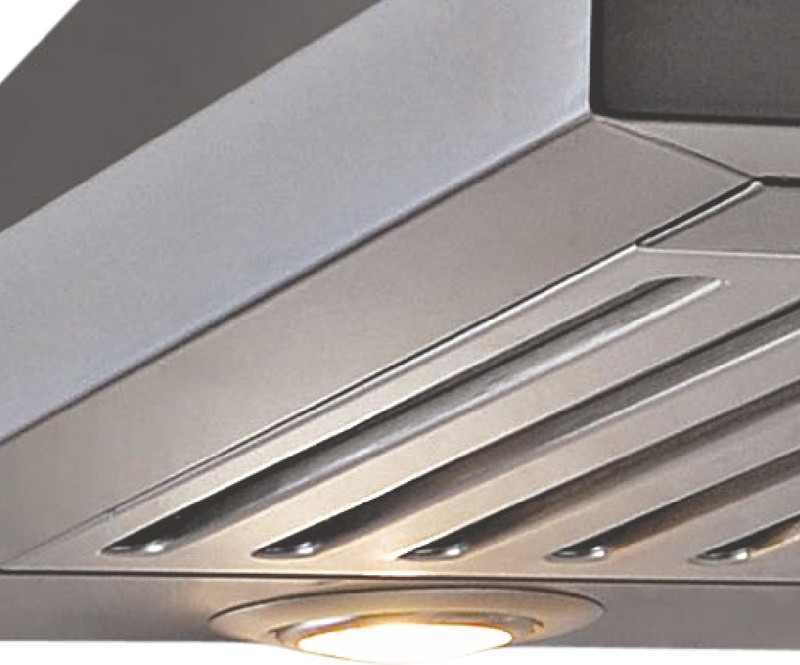 Sunflame Venza BK BF 60 Wall Mounted Chimney(Black 1100 CMH)