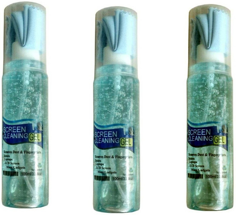 Eris inc 3 piece 100ml Multi Purpose High quality Screen Cleaning Gel for Computers, Gaming, Laptops, Mobiles(TRI_0212)