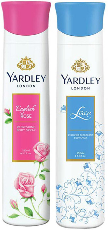 Yardley London English Rose and Lace Combo Set(Set of 2)