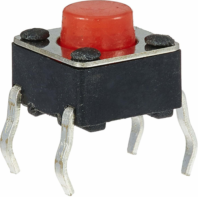 gobagee Tactile Switch micro - Push to ON button (Set of 40) Electronic Components Electronic Hobby Kit