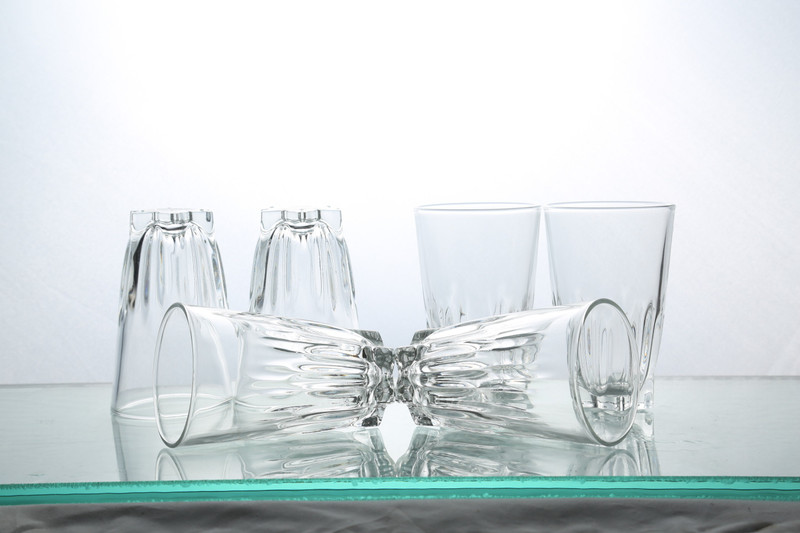 orma UG103 220ML 559 Glass Set(Glass, 220 ml, White, Pack of 6)