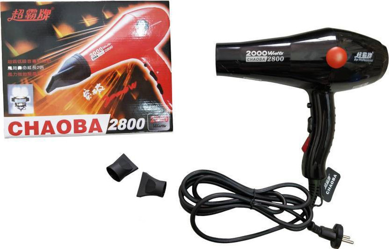 chaoba 2800 CB-28Oo Hair Dryer (110 W, Black) Hair Dryer(2000 W, Black)