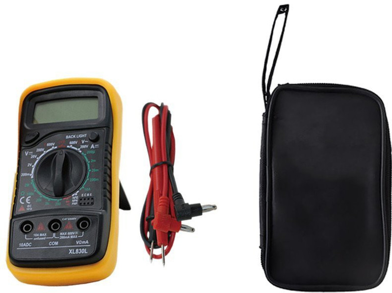 eassycart XL830L Digital Multimeter(Yellow 6000 Counts)