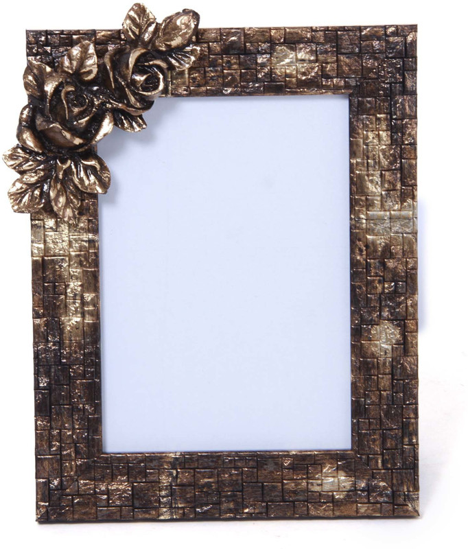 yatha Wood Photo Frame(Brown, 1 Photos)