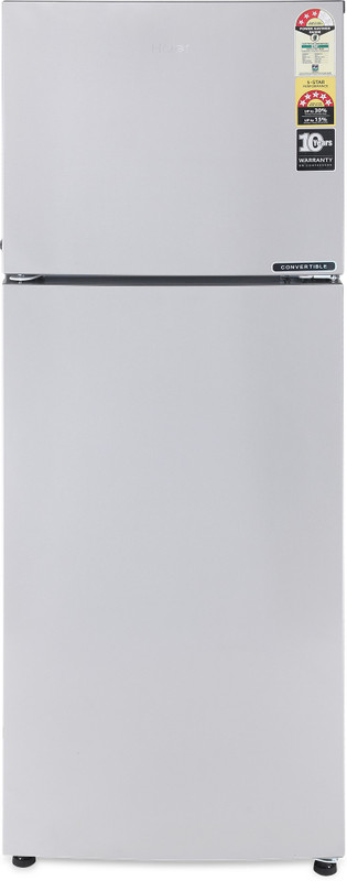 Haier 258 L Frost Free Double Door 3 Star Convertible Refrigerator(Grey Steel, HEF-25TGS) Haier 258 L Frost Free Double Door 3 Star Convertible Refrigerator(Grey Steel, HEF-25TGS)