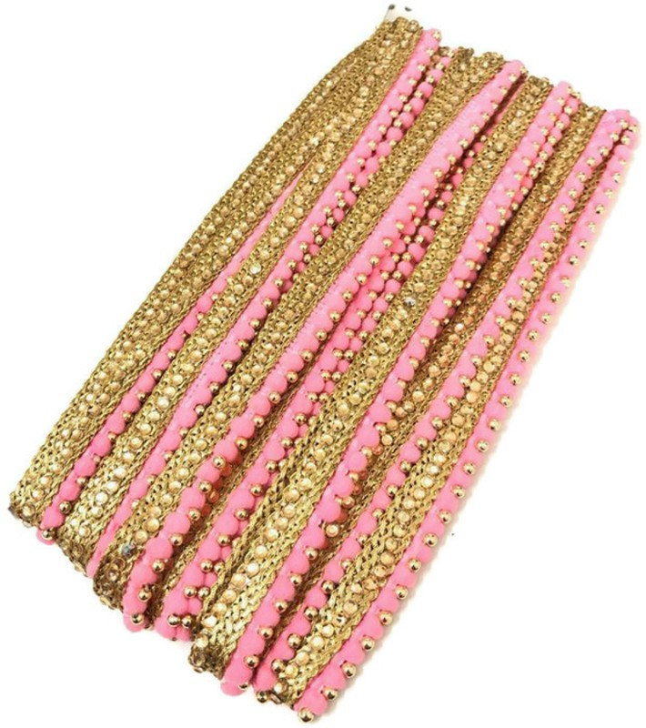 Beads border deals lace