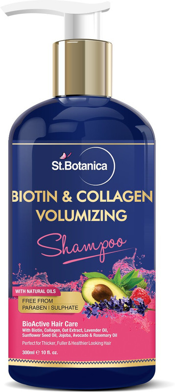 Stbotanica Biotin Collagen Volumizing Hair Shampoo No Sls Sulphate No Parabens 300 Ml Buy Online In China At China Desertcart Com Productid 138544589 Today i am reviewing st. desertcart