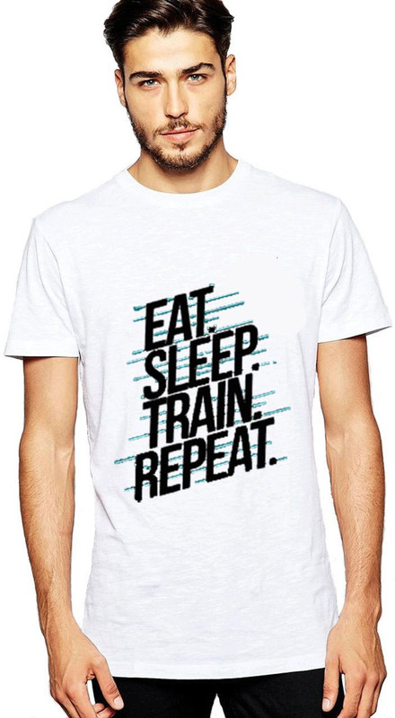 urban rules Printed Men Round Neck White T-Shirt