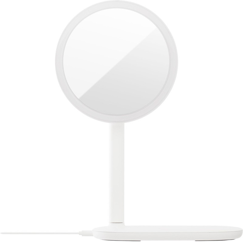 emoi Fast Wireless Mobile Charging LED Mirror Desk Lamp Night Lamp Table Lamp(35 cm, White)