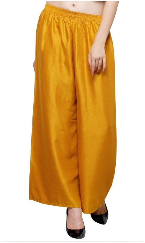 xinstyle Regular Fit Women Yellow Trousers
