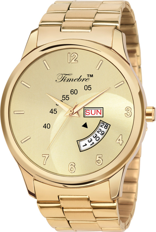 Timebre MXGLD221-5 Original Gold Plating Analog Watch - For Men Timebre MXGLD221-5 Original Gold Plating Analog Watch - For Men
