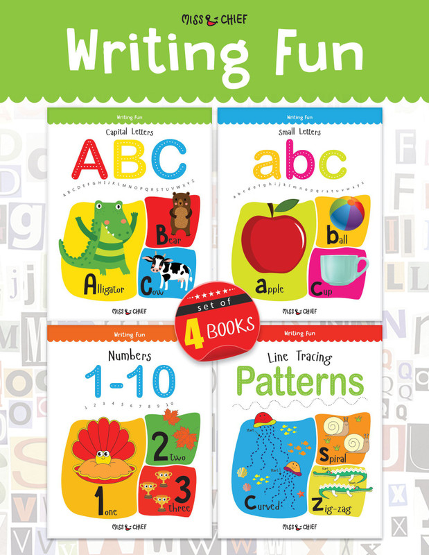 Writing Fun-Set of 4 Books(English, Paperback, unknown)