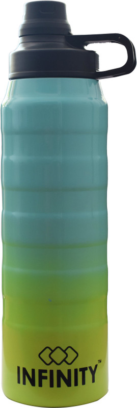 reptum decor infinity turbo double wall isolated steel bottle, Vacuum Hot And Cold Water Bottle 750 ml Bottle(Pack of 1, Blue)