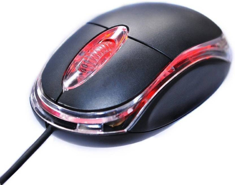 QHMPL QH-181 Wired Optical Gaming Mouse(USB 2.0, Black)