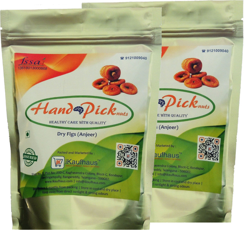 hand pick nuts Dry Fig Vacuum Packed Figs(2 x 250 g)