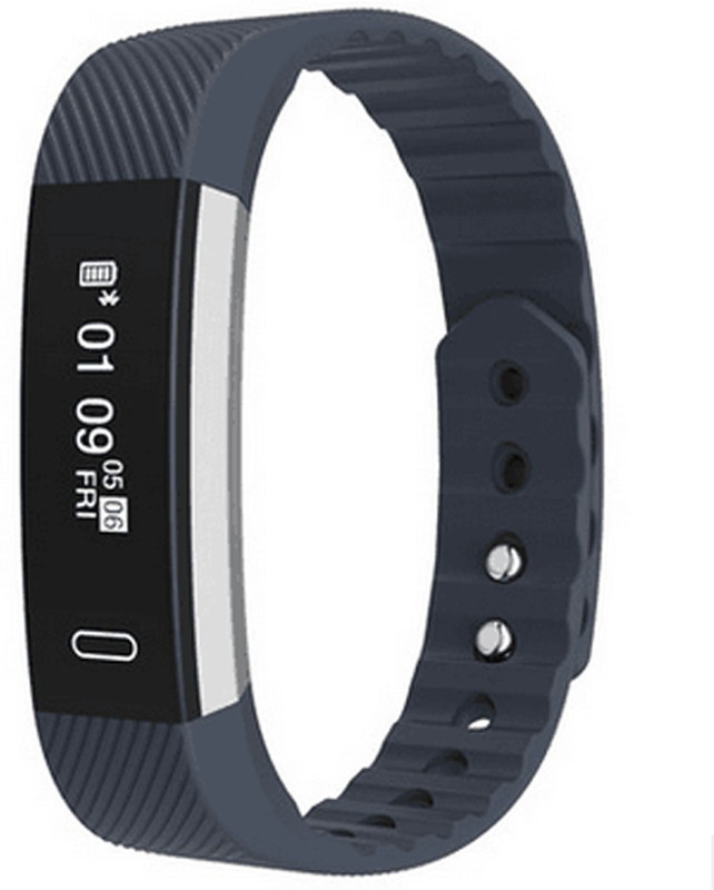 immortal hub Smart Fitness Band, Fitness Tracker Smartwatch(Black Strap FREE SIZE)