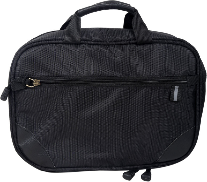 Favria Four Layer Multipurpose Black Polyester Travel Toiletry Kit(Black)