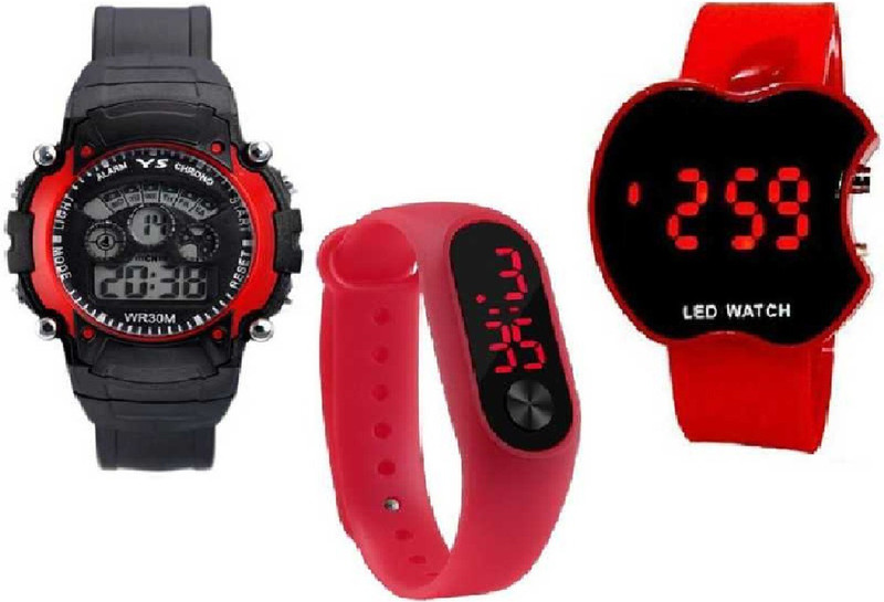 giftkids kids 3-87 Sports Black,Date Display,with Light kids Digital Watch - For Boys Digital Watch  - For Boys