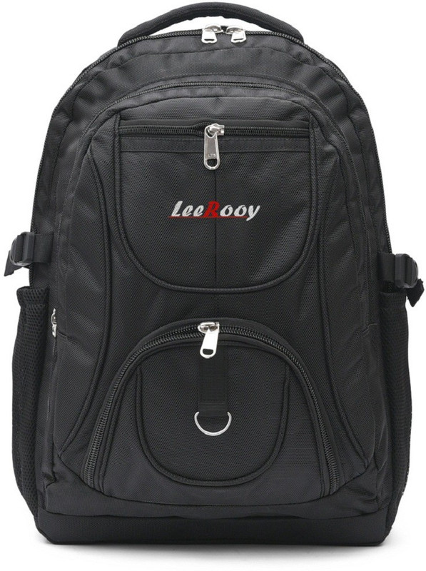 leerooy DESIGNER 30 L BLACK 20 Laptop Backpack(Black)