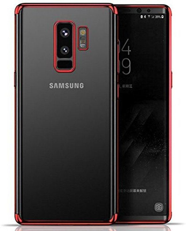exotic flourish Back Cover for Samsung Galaxy S9 Plus, galaxy s9 plus(red, Silicon)
