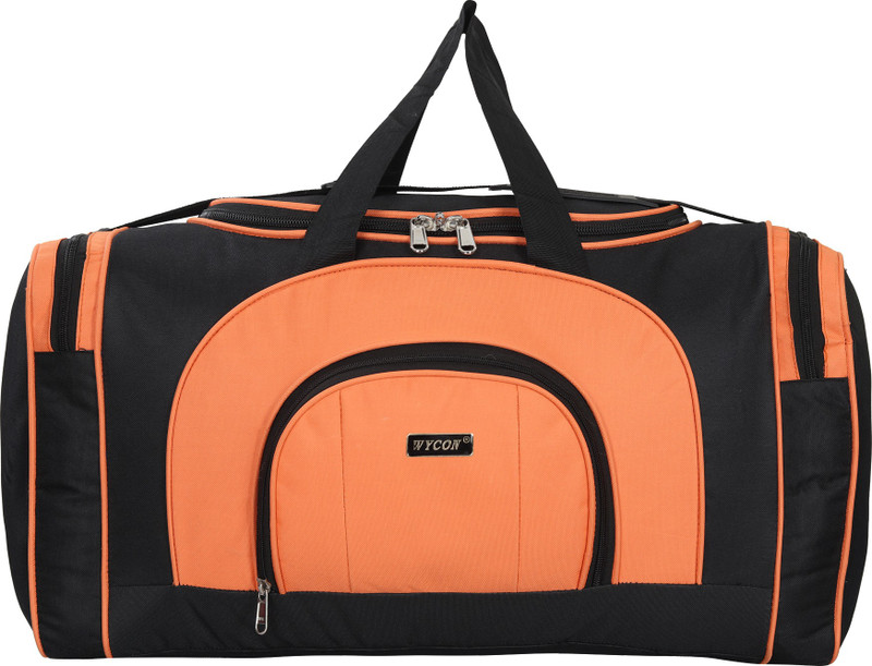 wycon Lightweight Waterproof Luggage Travel Duffel Bag Travel Duffel Bag(Orange)