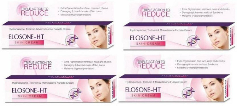 Elosone Ht Triple Action Skin Cream For Remove Marks Dark Spots Pack Of 4 15 G Buy Online In India At Desertcart In Productid