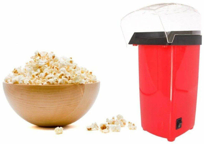 Gokich Plastic Hot Air Oil Free Popcorn and Snack Maker, Instant Popcorn Popping Machine 1200 Watts Instant Popcorn Popping Machine 1200 Watts-001 1 L Popcorn Maker(Red) Gokich Plastic Hot Air Oil Free Popcorn and Snack Maker, Instant Popcorn Popping Machine 1200 Watts Instant Popcorn Popping Machine 1200 Watts-001 1 L Popcorn Maker(Red)