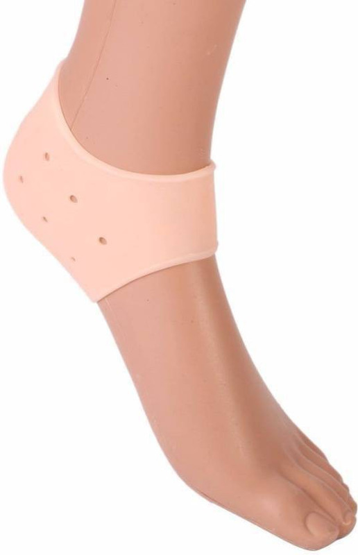 alphanot Plantar Fasciitis for Men and Women (Free Size, Skin, 1 Pair) Heel Support(Pink)