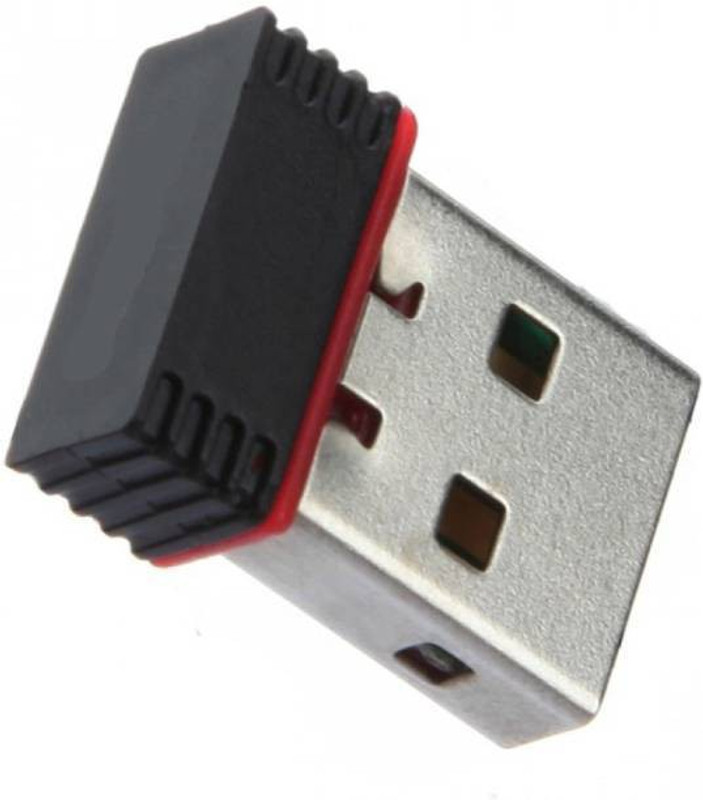 mzee 450 Mbps Portable High Speed Long a range Nano Usb Wifi Dongle, Connector, Receiver 802.11B/G/N 2.0 Wireless Wi Fi 2.4GHz Wireless LAN a Network Card External_483 USB Adapter(Black)