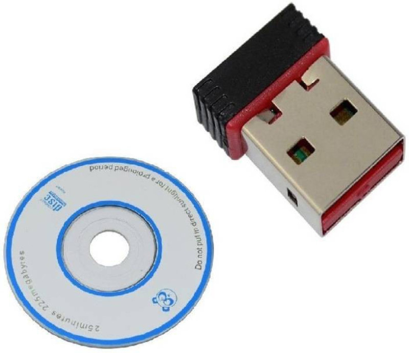 mzee 450 Mbps Portable High Speed Long range Nano aa Usb Wifi Dongle, Connector, Receiver 802.11B/G/N 2.0 Wireless Wi Fi 2.4GHz Wireless LAN Network Card External USB Adapter(Black)