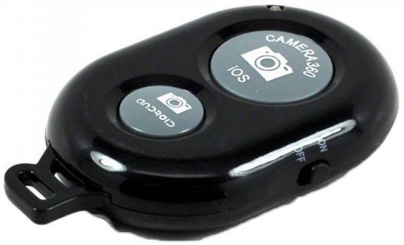Dream Bell Camera Wireless Bluetooth Remote Controler Shutter For Selfie Stick-Tripod-Samrt Phone Camera Remote Control Camera Remote Control(Black)