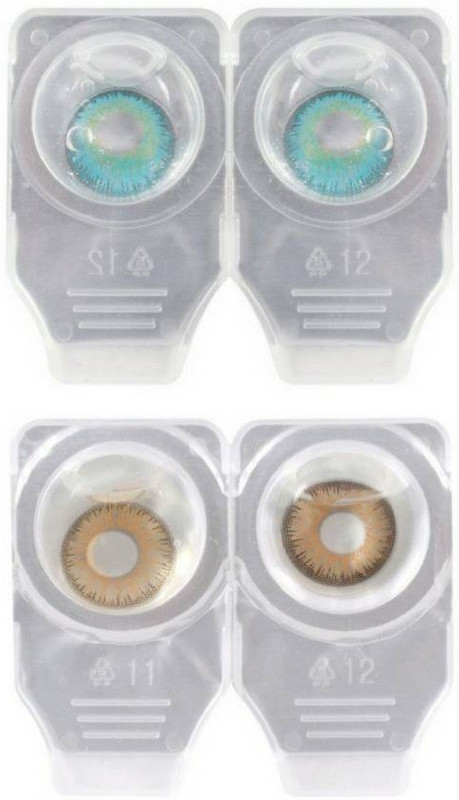 drr teleservices Zero power monthly eye contact lense Monthly(0, Colored Contact Lenses, Pack of 1)