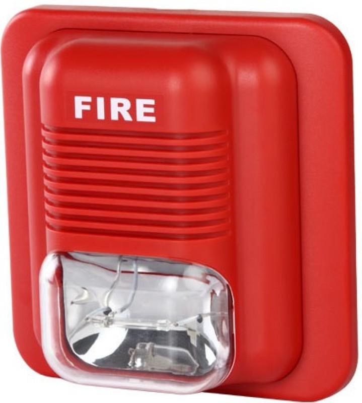 Buy Kotecha Fire Alarm Hooter with Strobe (24VDC) Smoke and Fire Alarm ...