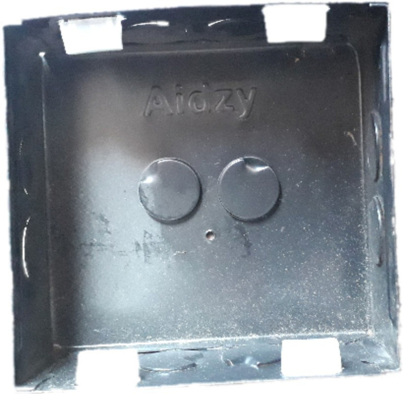 pihu Aidzy Gang box 5*4 ( pack of 1 )0 Metal Electrical Box