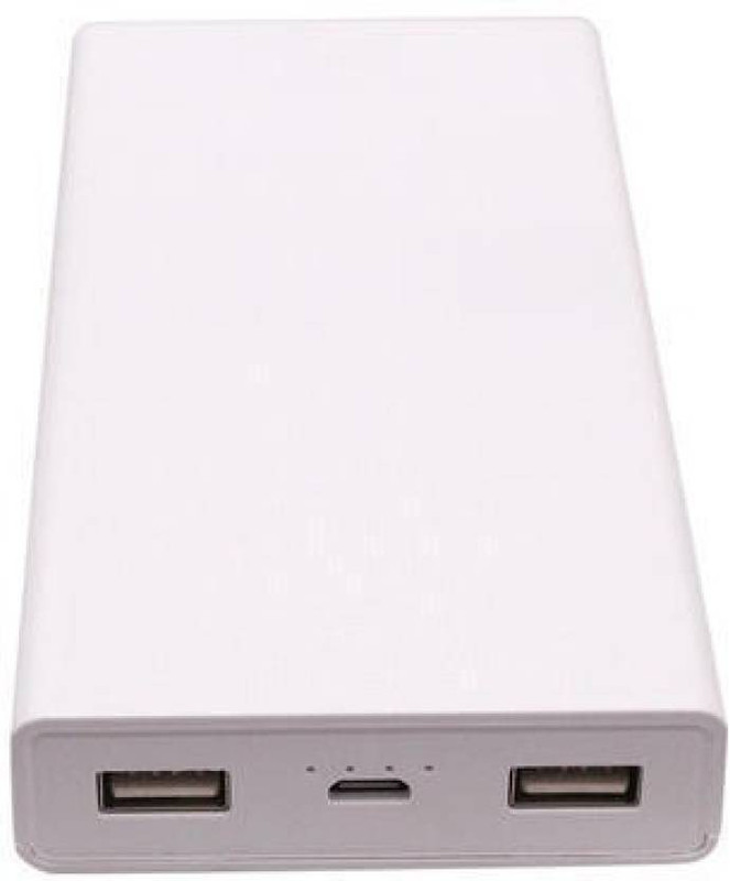 maximilion 20000 Power Bank (dual usb, mi6s)(White, Lithium-ion)