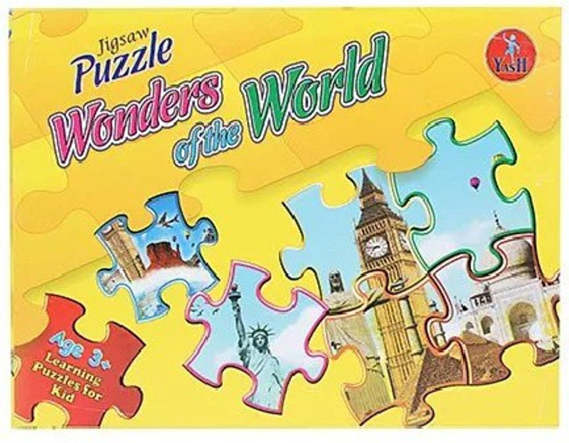 yash toys Jigsaw Puzzle Wonders Of The World(120 Pieces)