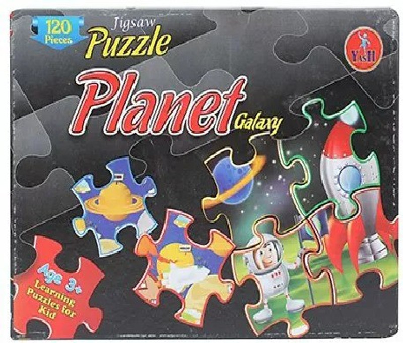 yash toys Jigsaw Puzzle Planet(120 Pieces)