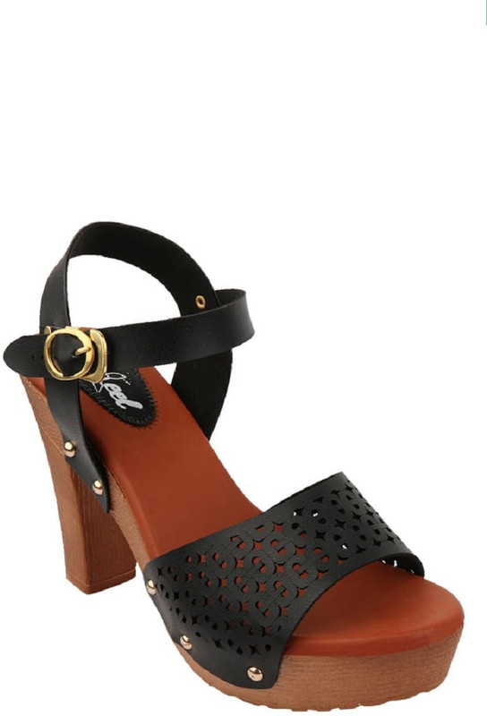 rabiya Women Black Heels
