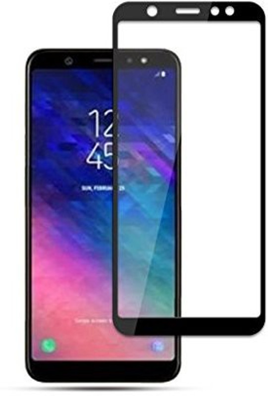 techshield Edge To Edge Tempered Glass for SAMSUNG A6+(Pack of 1)