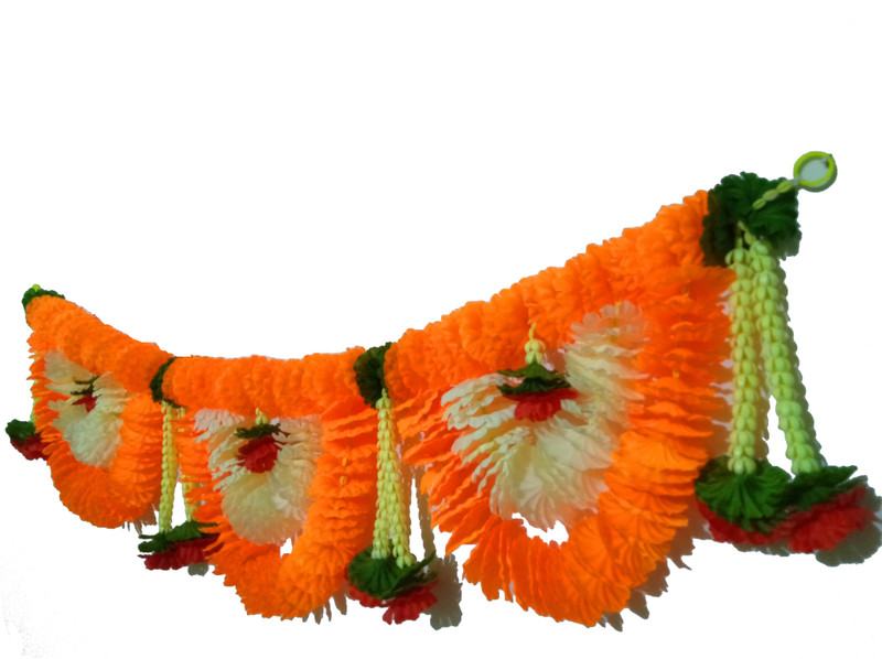 afarza artificial flower toran for door hanging home decoration diwali decoration Toran(cloth n plastic 42x9 inch)