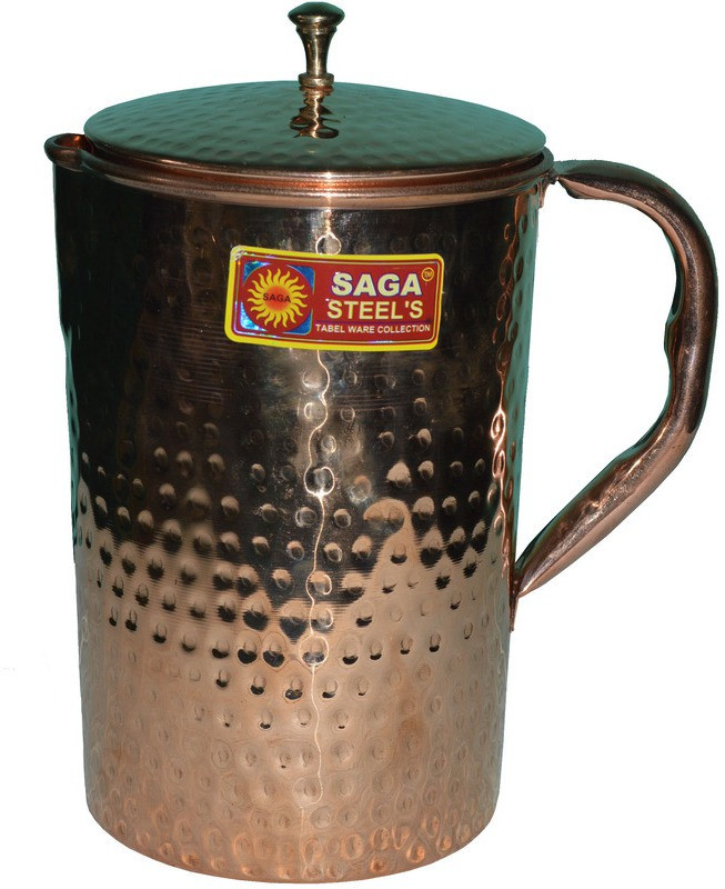 Saga Hammered Design Water Jug(2 L) RS.788 (56.00% Off) - Flipkart