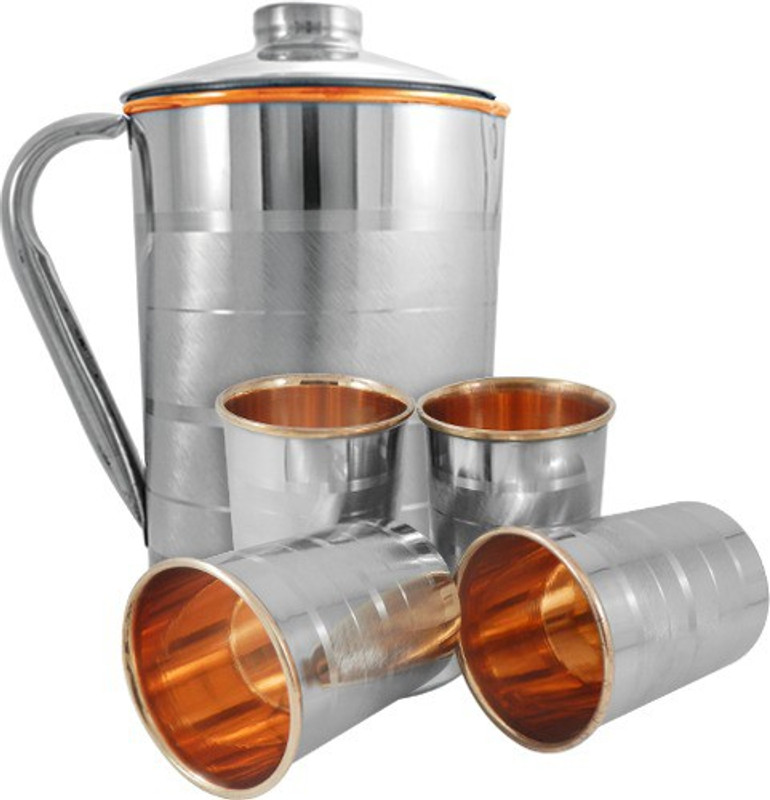 ankur shopping cart lemon Water Jug(1.2 L, Pack of 5)