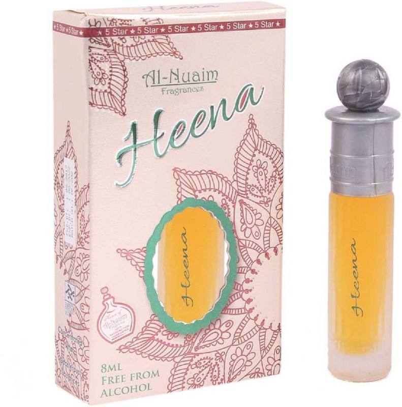 Al Nuaim Heena Floral Long Lasting Floral Attar 8 ml Pack of 2 Floral Attar(Floral)