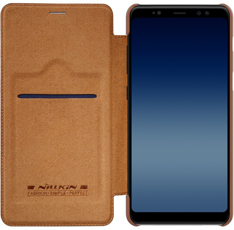 exotic flourish Flip Cover for samsung galaxy a8 plus, samsung galaxy a8+, Samsung Galaxy A8 Plus, Samsung Galaxy A8(brown)