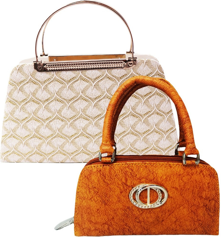 landloper Sports, Party, Formal, Casual Tan, Beige  Clutch