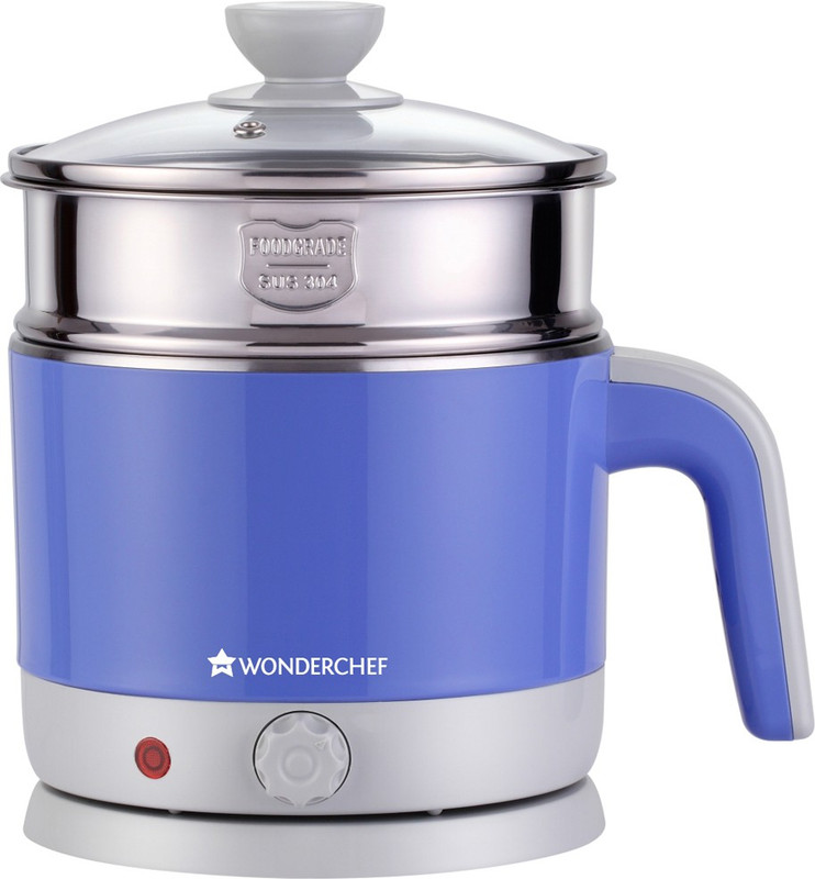 Wonderchef LUXE Multicook Blue 1.2 Litre Electric Kettle(1.2 L, Blue)
