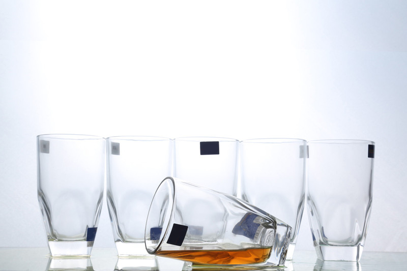 orma DM308 240ML 559 Glass Set(Glass, 240 ml, Clear, Pack of 6)