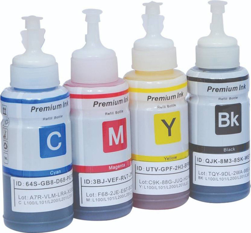 kavya 790Compatible Canon G Series Refill CARTRIDGE CANON PIXMA 790 Multi Color Ink Bottle(Magenta, Cyan, Black, Yellow)